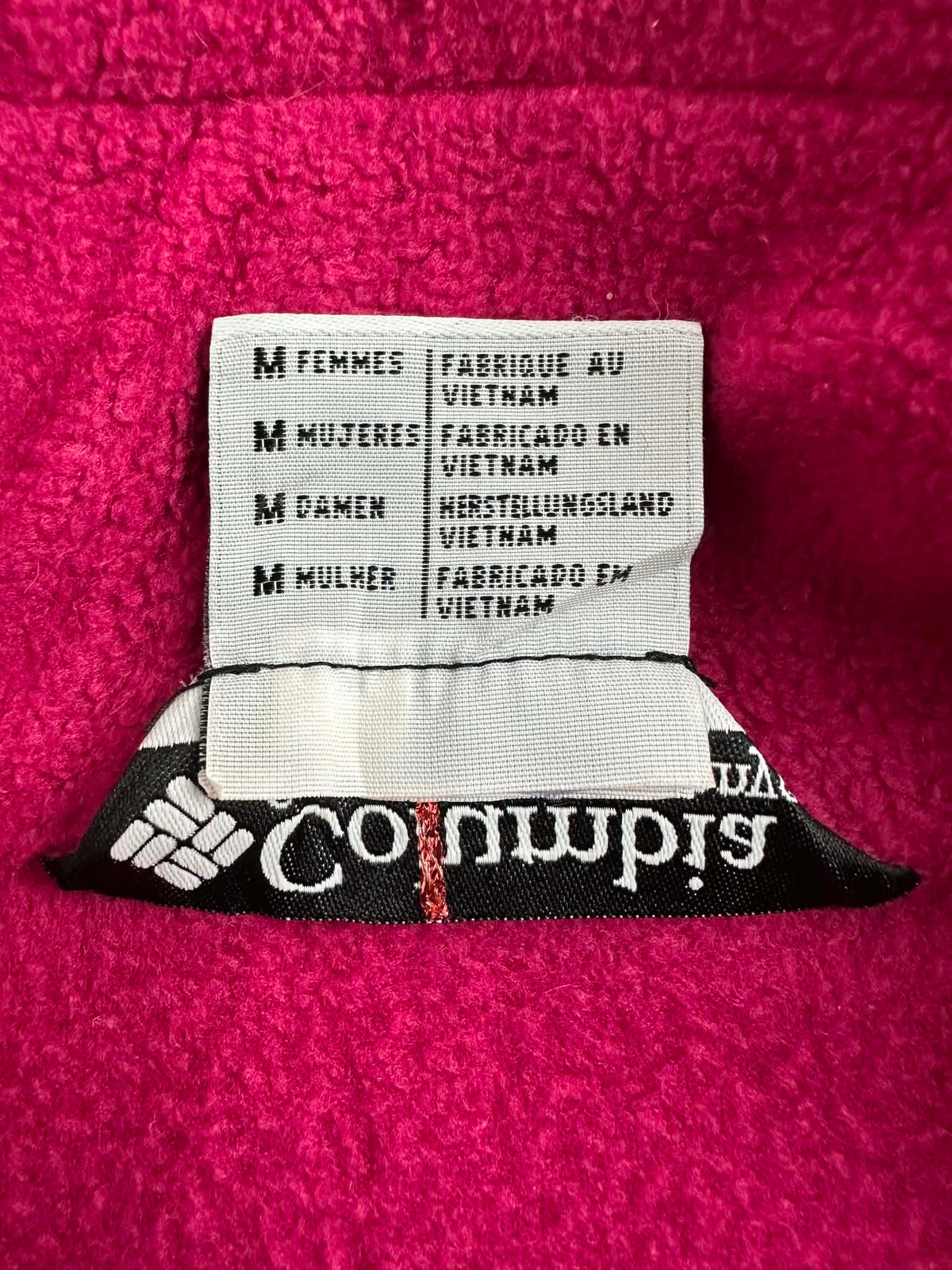 Polaire Columbia Femme Rose – Taille M
