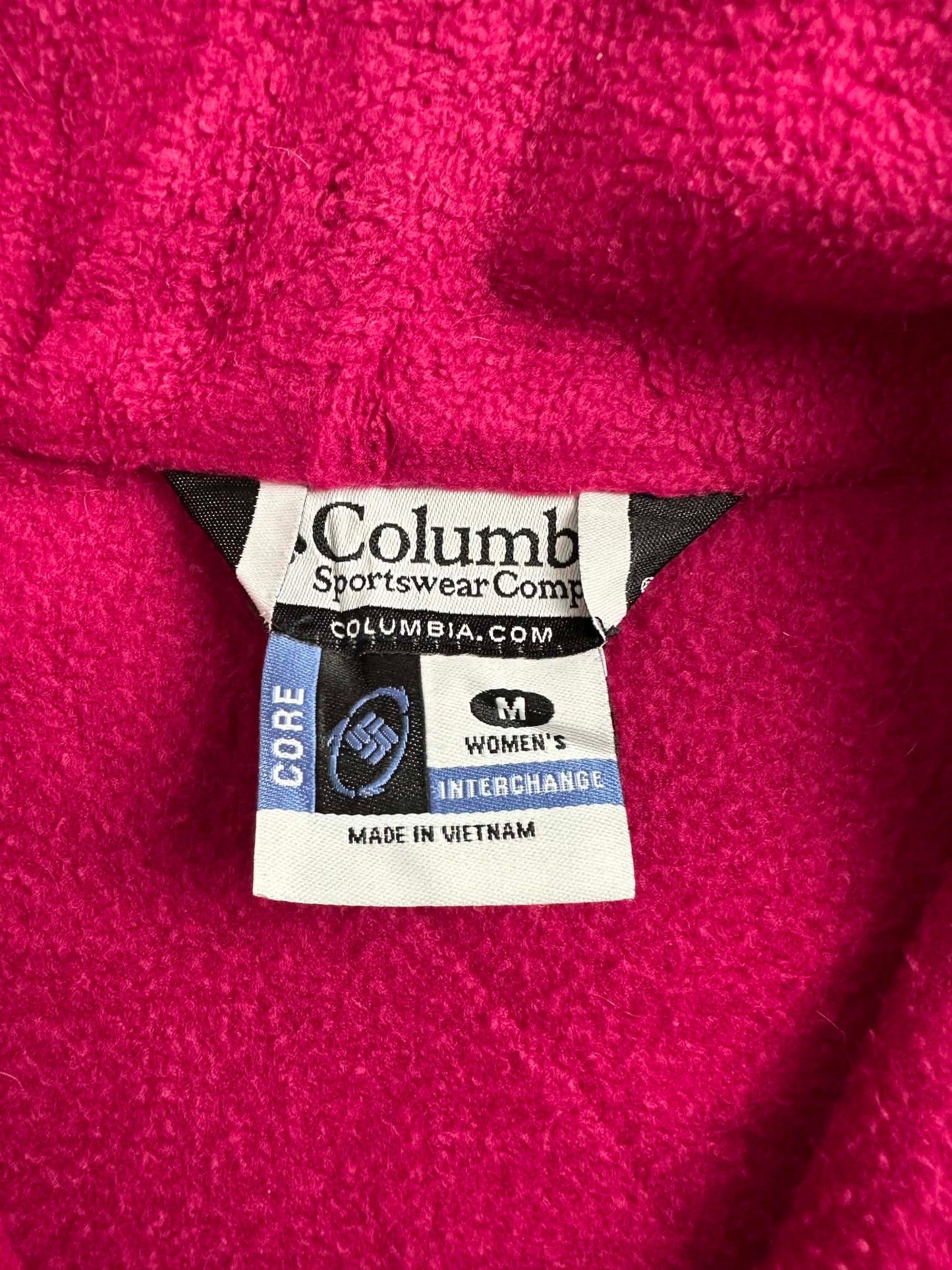 Polaire Columbia Femme Rose – Taille M